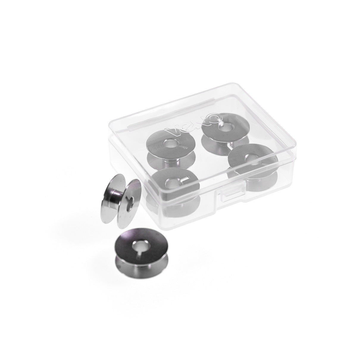 VENO Doppelumlauf Spule Metall 210219 – 6 Ersatzspulen für Nähmaschinen